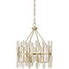 Royale 4 Light 18 inch Noble Brass Pendant Ceiling Light