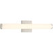 Colt LED 24 inch Satin Nickel Vanity Light Wall Light