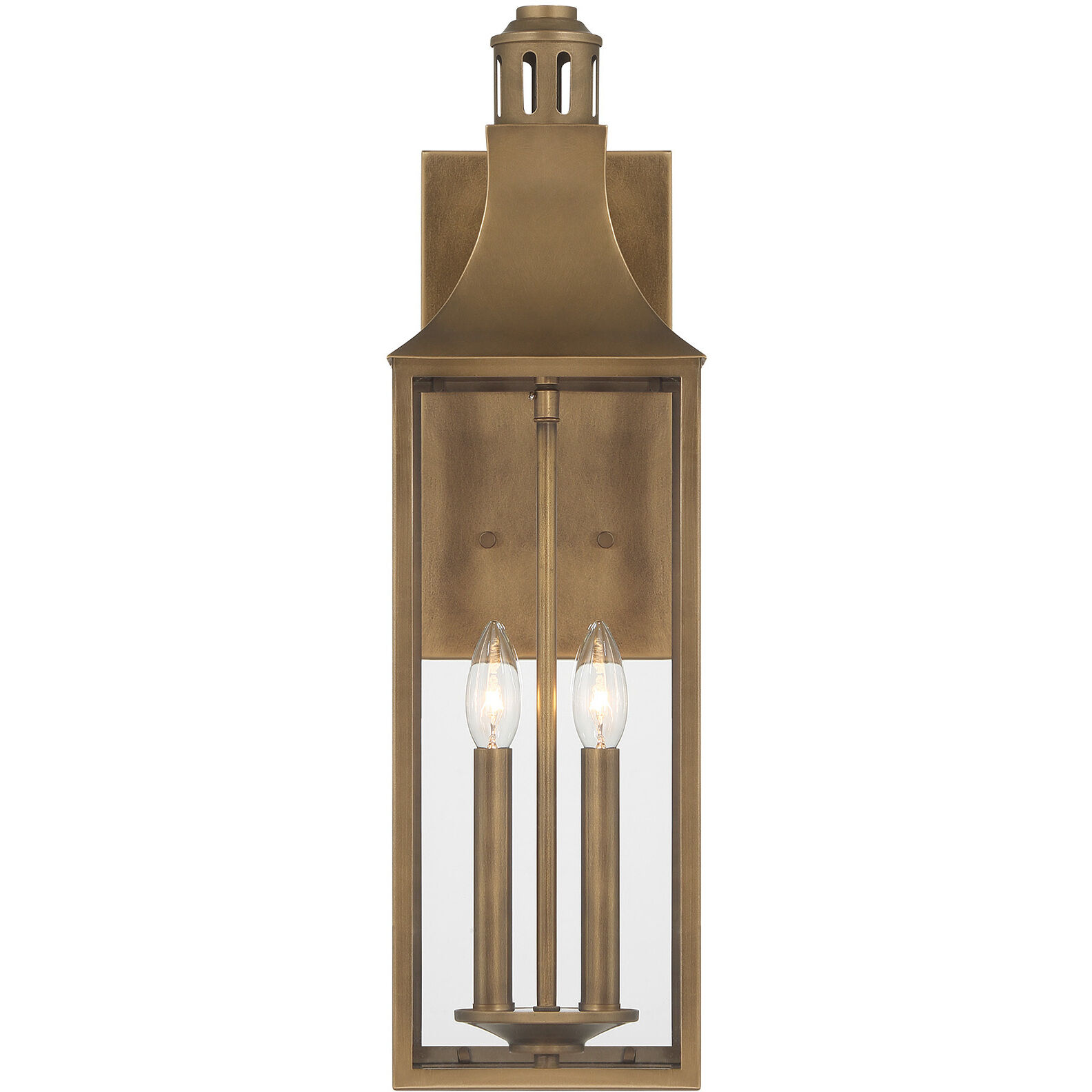 Lancaster 2 Light 23.5 inch Atlas Bronze Outdoor Wall Lantern