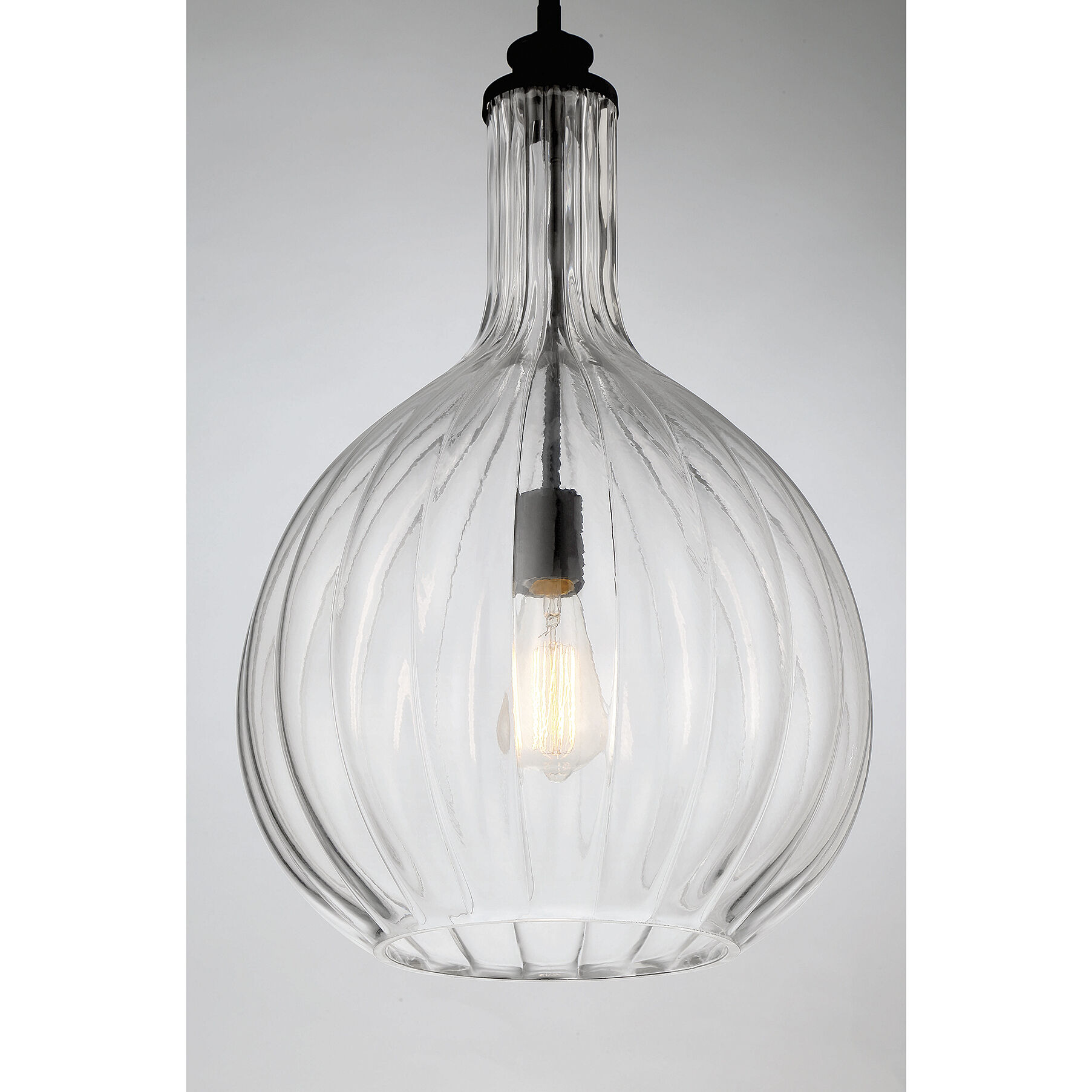 Brandon 1 Light 14 inch Matte Black Pendant Ceiling Light, Essentials