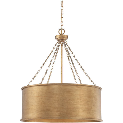 Odyssey Silk Lampshade - Small Gold / for Ceiling Light