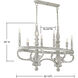 Westbrook 8 Light 17 inch Charisma Chandelier Ceiling Light