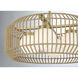 Pastis 4 Light 24 inch Warm Brass Pendant Ceiling Light