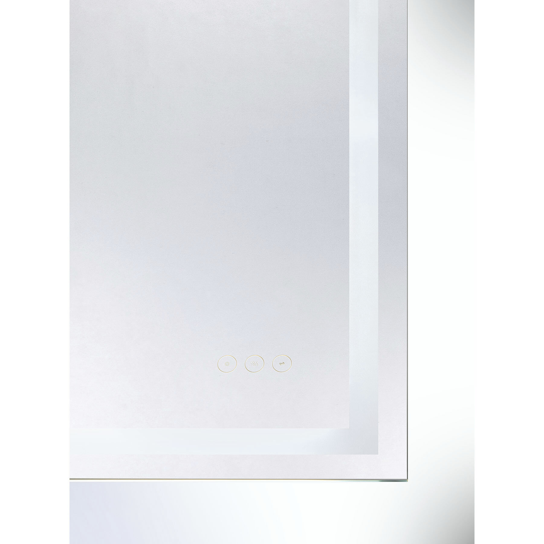 Beckett 32 X 24 inch Frost Mirror, Frontlit and Backlit