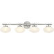 Barrow 4 Light 33.75 inch Bathroom Vanity Light