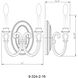 Provence 2 Light 11 inch Antique Copper Sconce Wall Light