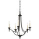 Herndon 5 Light 21 inch English Bronze Chandelier Ceiling Light, Essentials