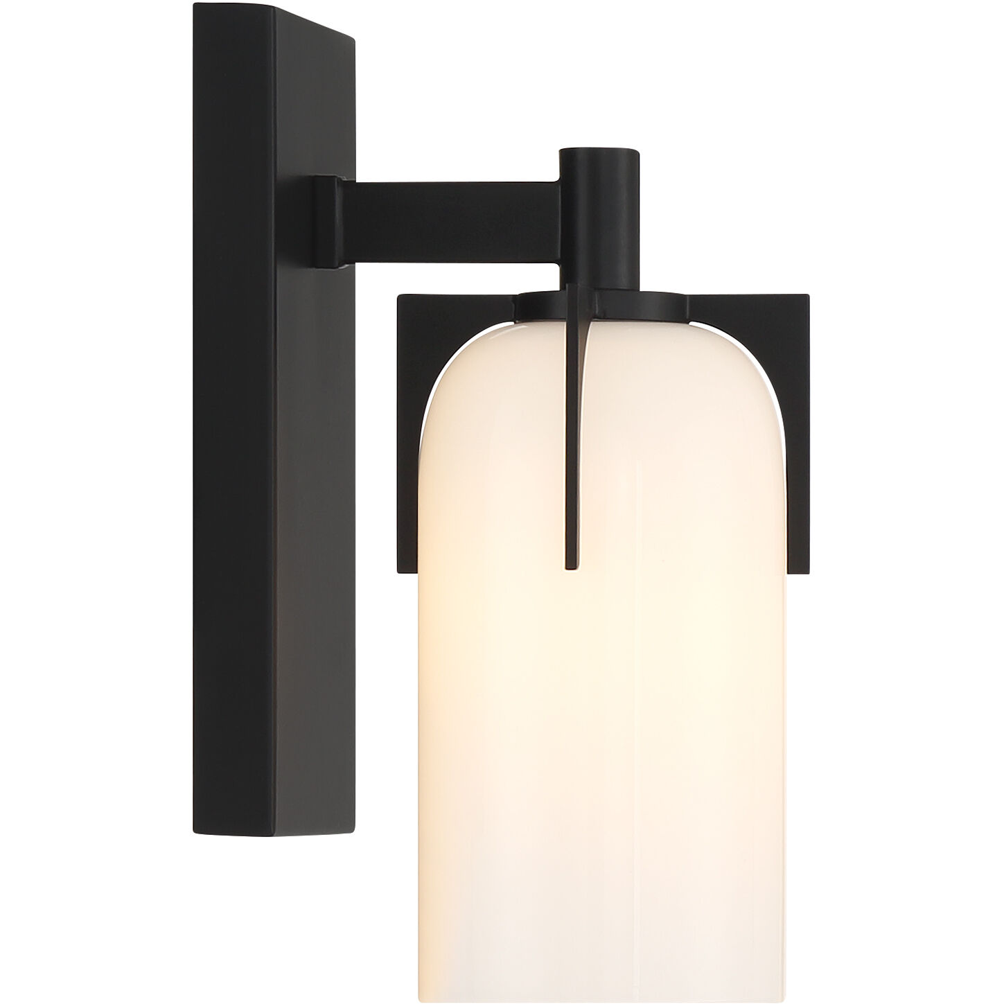 Caldwell 1 Light 4.75 inch Black Bathroom Vanity Light Wall Light