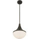 Ogdon 1 Light 12 inch Mediterranean Bronze Pendant Ceiling Light