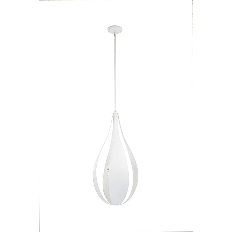 Bali 6 Light 16 inch White Cashmere Pendant Ceiling Light