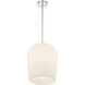 Livingston 1 Light 16 inch Chrome Pendant Ceiling Light