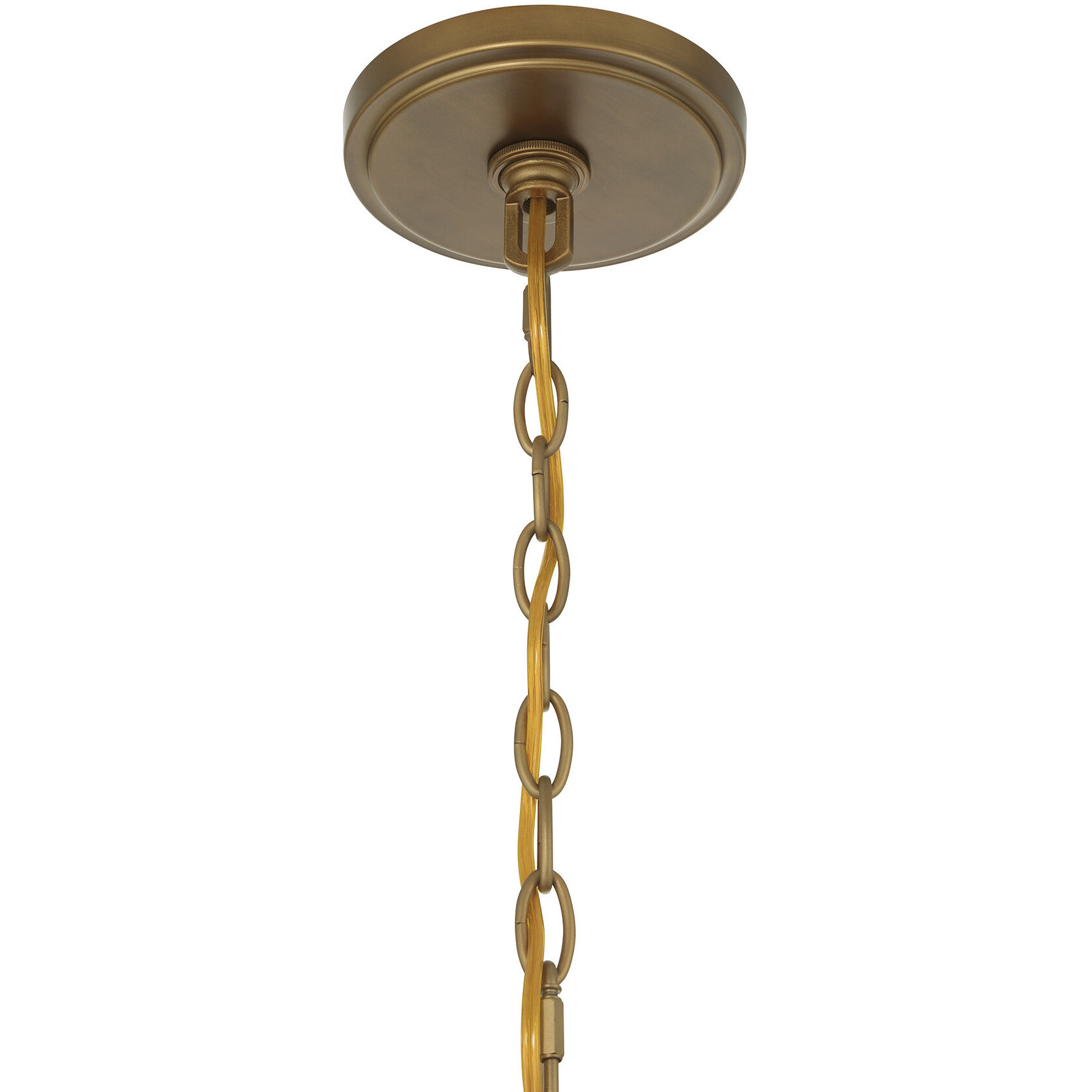 Davenport 6 Light 28 inch Antique Patina Pendant Ceiling Light