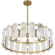 Antolini 5 Light 28.5 inch Warm Brass Pendant Ceiling Light