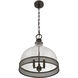 Stern 3 Light 16 inch Mediterranean Bronze Pendant Ceiling Light