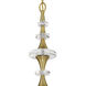 Champlain 8 Light 35 inch Warm Brass Chandelier Ceiling Light