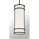 Porter 1 Light 8 inch Mediterranean Bronze Pendant Ceiling Light