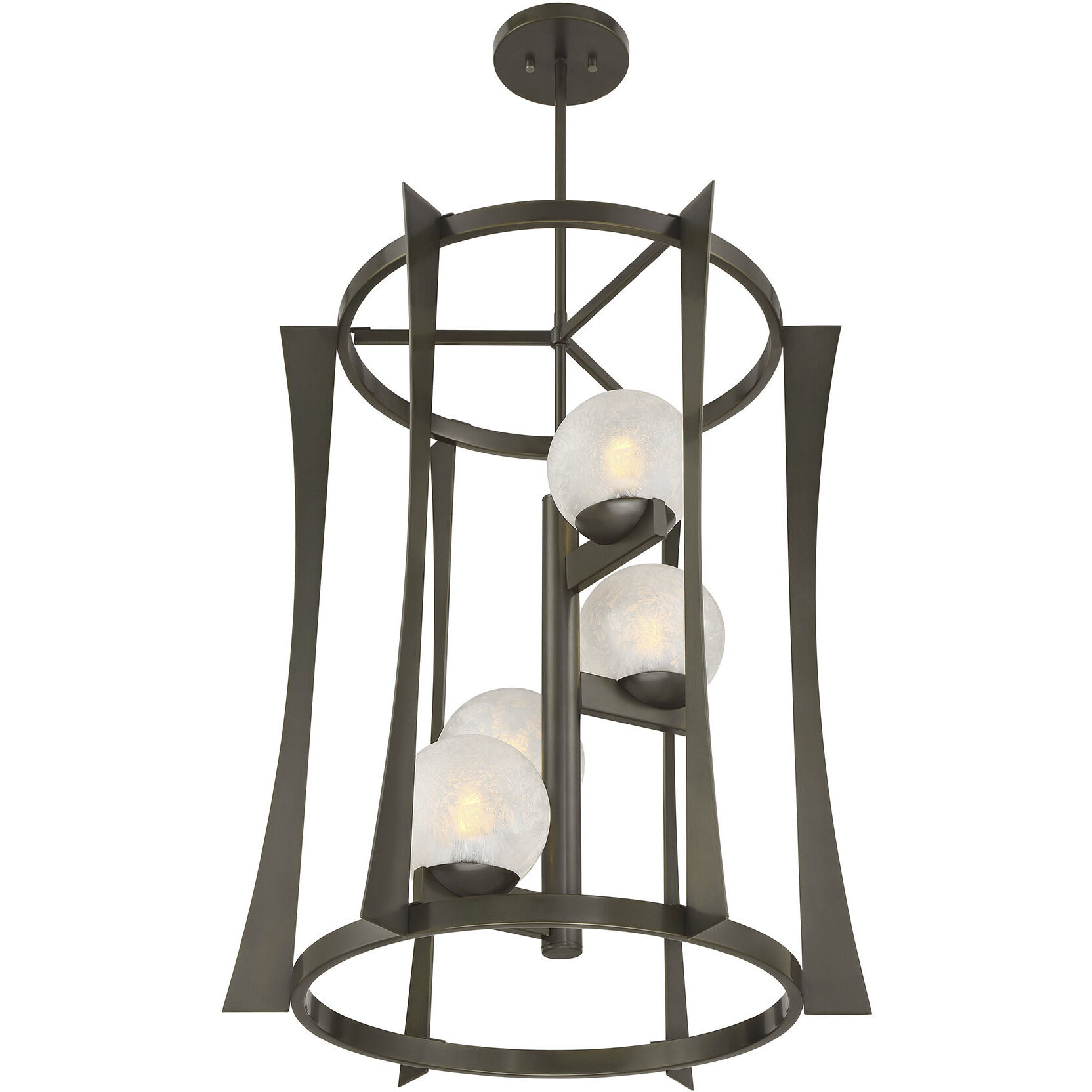 Darien 4 Light 23 inch Mediterranean Bronze Pendant Ceiling Light