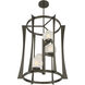 Darien 4 Light 23 inch Mediterranean Bronze Pendant Ceiling Light