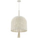 Lunara 5 Light 20 inch Cotton Pendant Ceiling Light