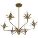 Strathmore 6 Light 42 inch Antique Patina Chandelier Ceiling Light