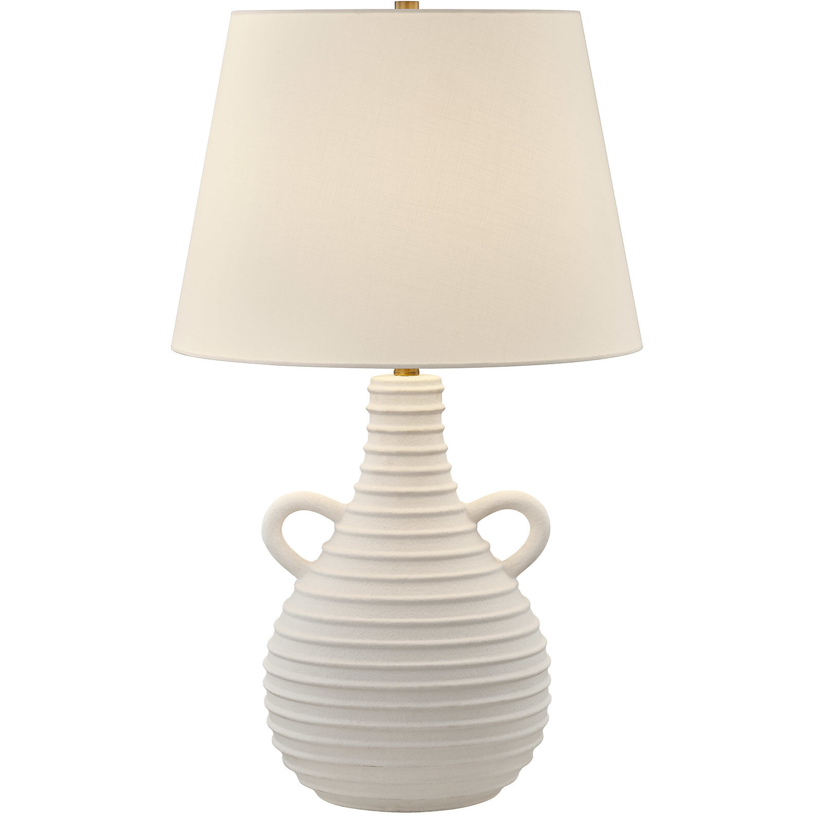 Adrian 32 inch 100.00 watt White Table Lamp Portable Light, Coco & Dash