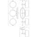 Murren 3 Light 27.25 inch Polished Nickel Bath Light Wall Light