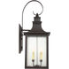 Monte Grande Outdoor Wall Lantern in Slate