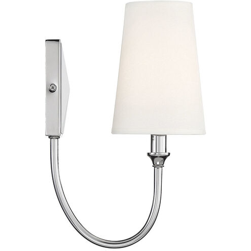 Cameron 1 Light 5 inch Polished Nickel Wall Sconce Wall Light, Essentials