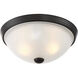 Stella 2 Light 11 inch English Bronze Flush Mount Ceiling Light, Essentials