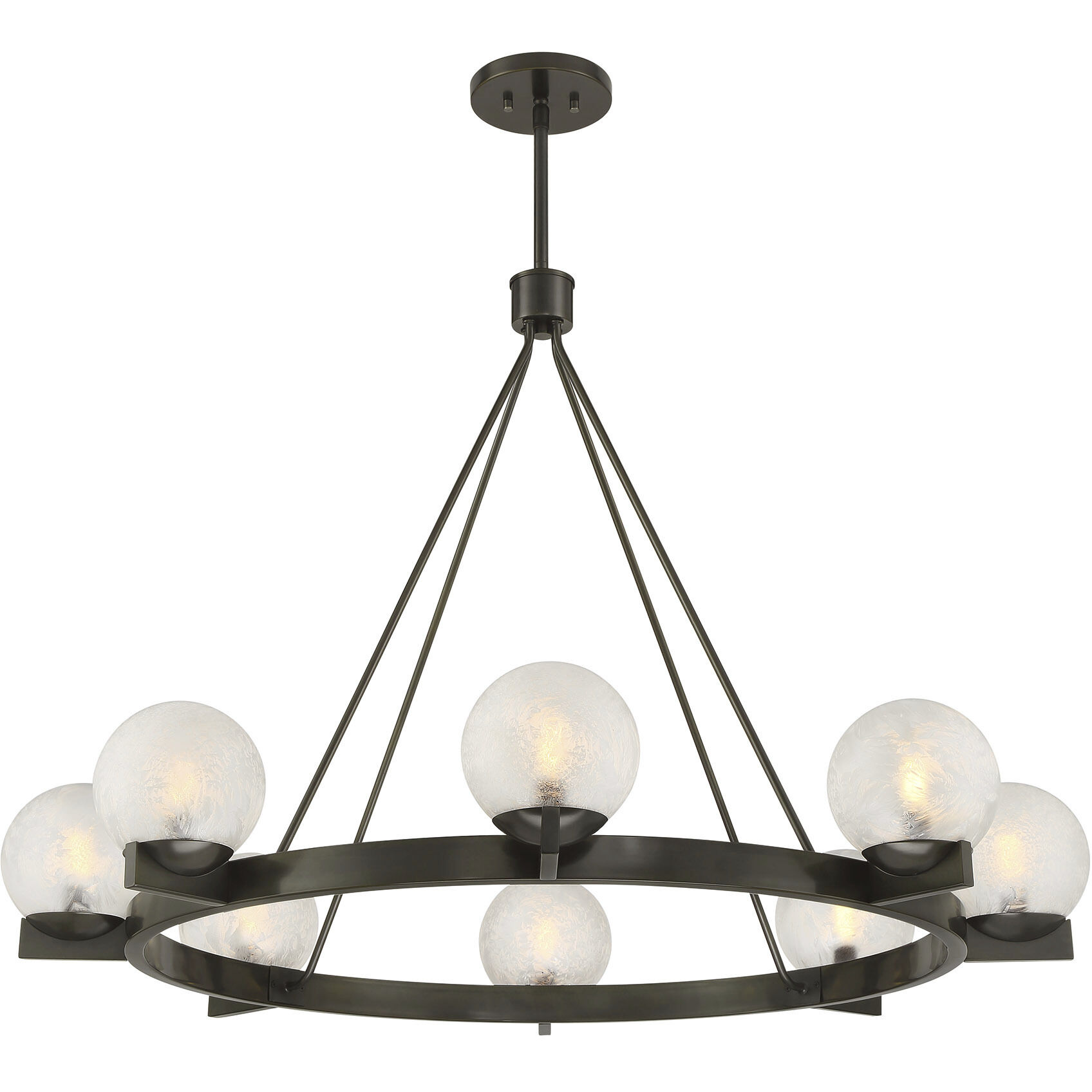 Darien 8 Light 42 inch Mediterranean Bronze Chandelier Ceiling Light