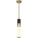 Farrell LED 3.13 inch Warm Brass Pendant Ceiling Light