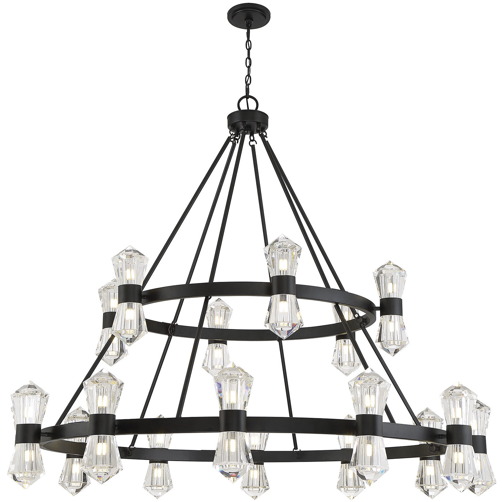 Savoy House 1-2330-5-50 Orleans 5 Light 44.38 inch Black
