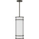 Porter 1 Light 8 inch Mediterranean Bronze Pendant Ceiling Light
