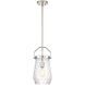 St. Clare 1 Light 8 inch Polished Nickel Mini Pendant Ceiling Light
