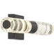 Beale LED 18 inch Black Lustre Bathroom Vanity Light Wall Light
