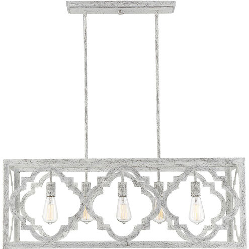 Westbrook 5 Light 39 inch Charisma Linear Chandelier Ceiling Light