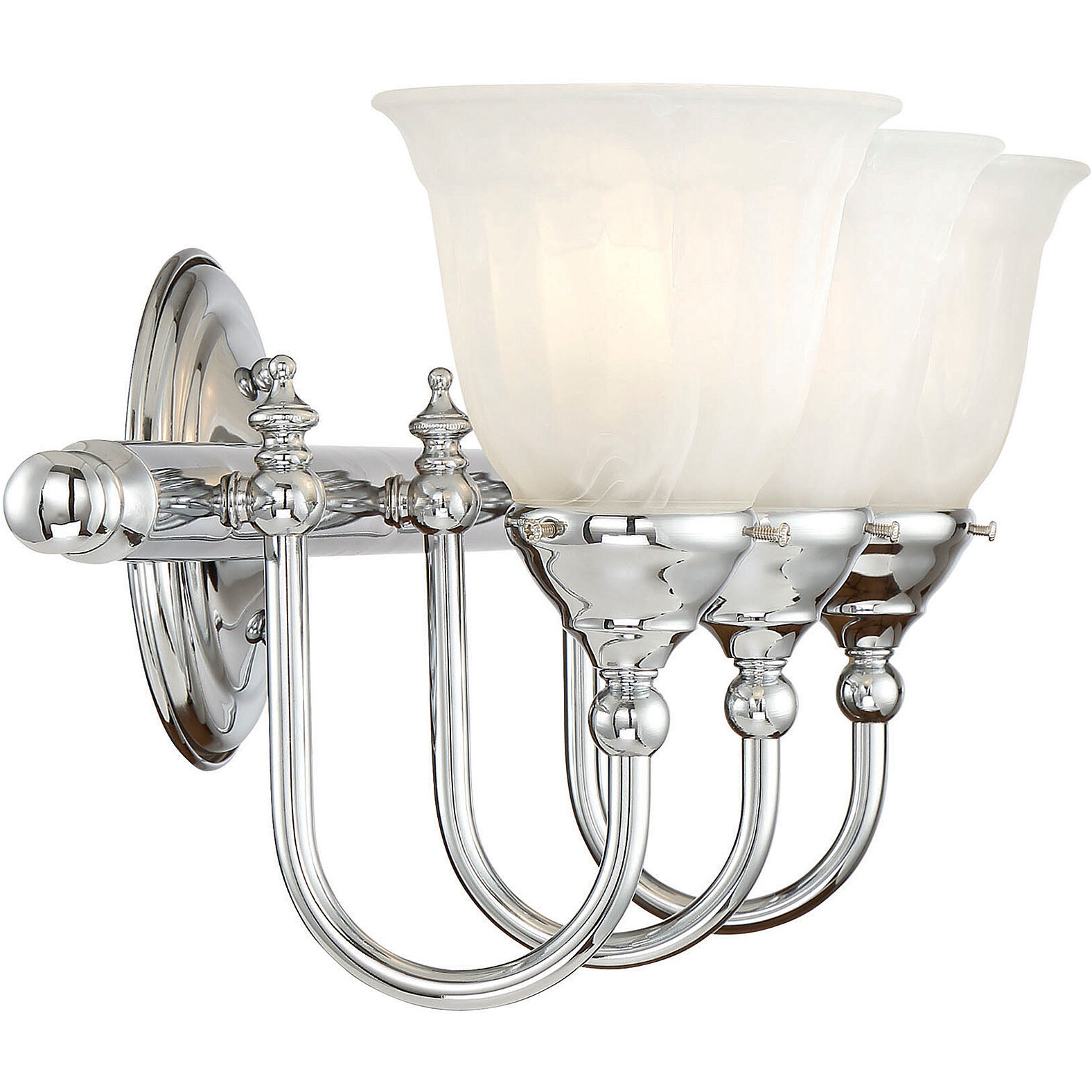 3 light vanity light chrome sale