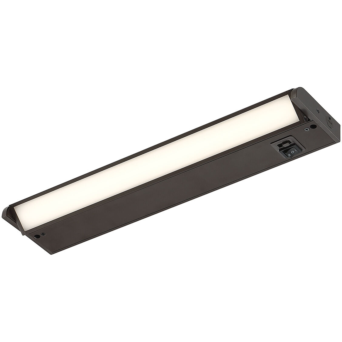 Bronze under cabinet lighting outlet