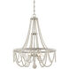 Panola 5 Light 24 inch Provence Chandelier Ceiling Light