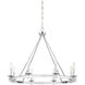 Middleton 8 Light 33 inch Polished Nickel Chandelier Ceiling Light, Essentials