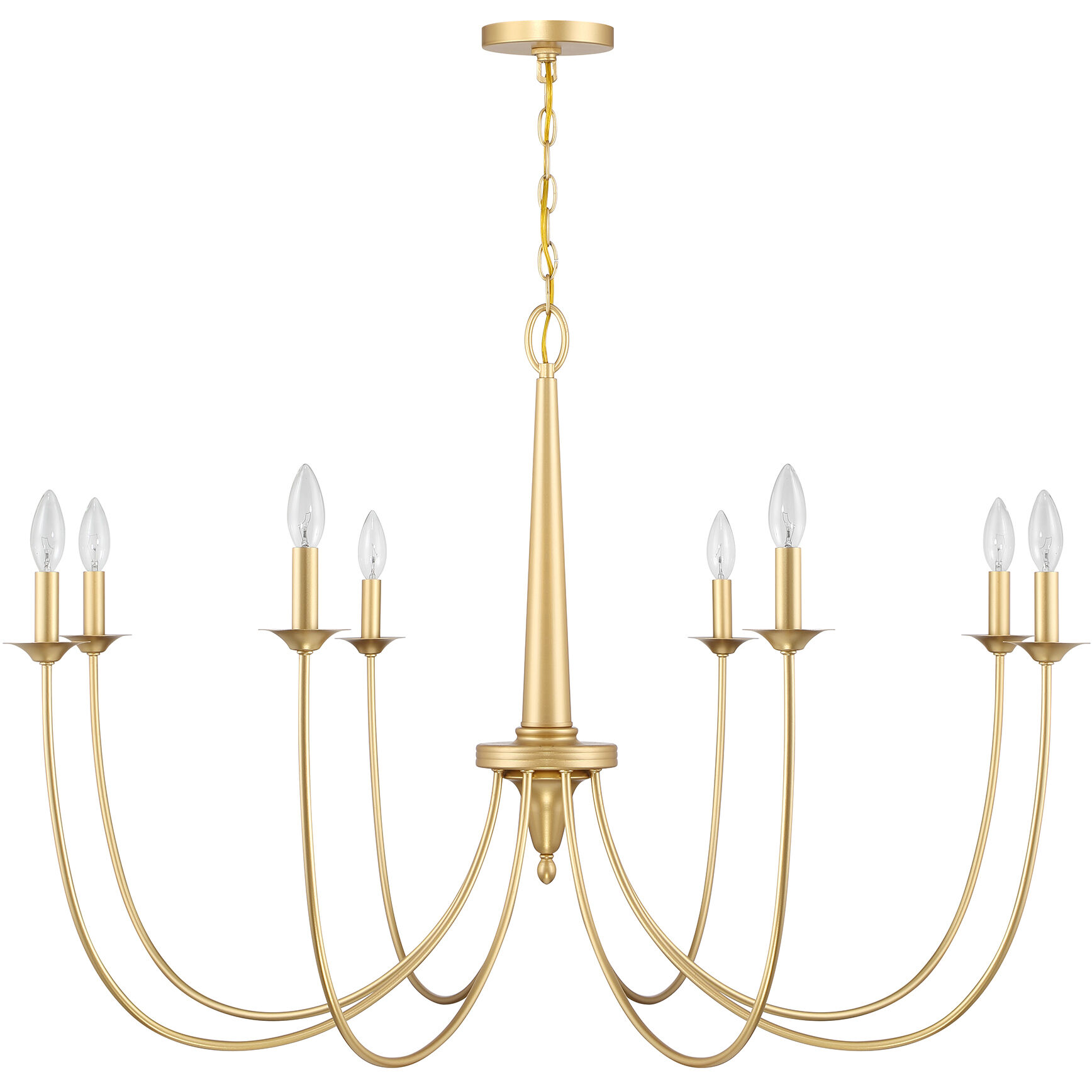 Stonecrest 8 Light 42 inch French Gold Chandelier Ceiling Light
