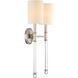 Fremont 2 Light 13 inch Satin Nickel Wall Sconce Wall Light, Essentials