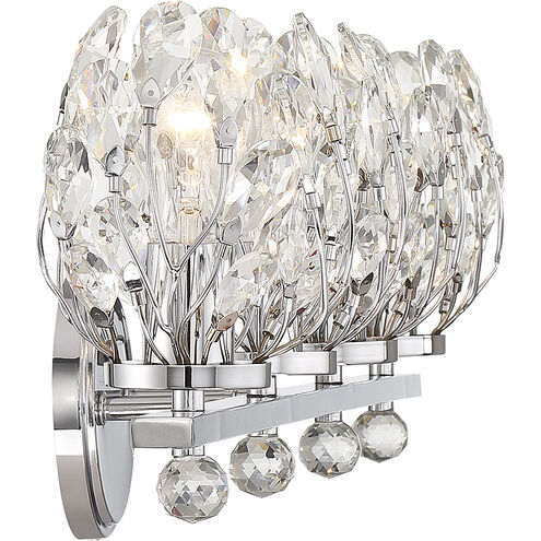 Moreno 4 Light 31 inch Polished Chrome Bathroom Vanity Light Wall Light