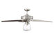Mclean LED Satin Nickel Fan Light Kit