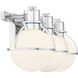 Pierce 3 Light 24 inch Chrome Bathroom Vanity Light Wall Light