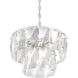 Turner 4 Light 16 inch Polished Nickel Chandelier Ceiling Light