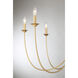 Stonecrest 8 Light 42 inch French Gold Chandelier Ceiling Light