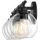 Carson 4 Light 30 inch Matte Black Vanity Light Wall Light, Essentials