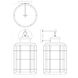 Fletcher 3 Light 21 inch Oxidized Black Outdoor Wall Lantern