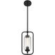 Holton 1 Light 6.5 inch Matte Black Mini-Pendant Ceiling Light